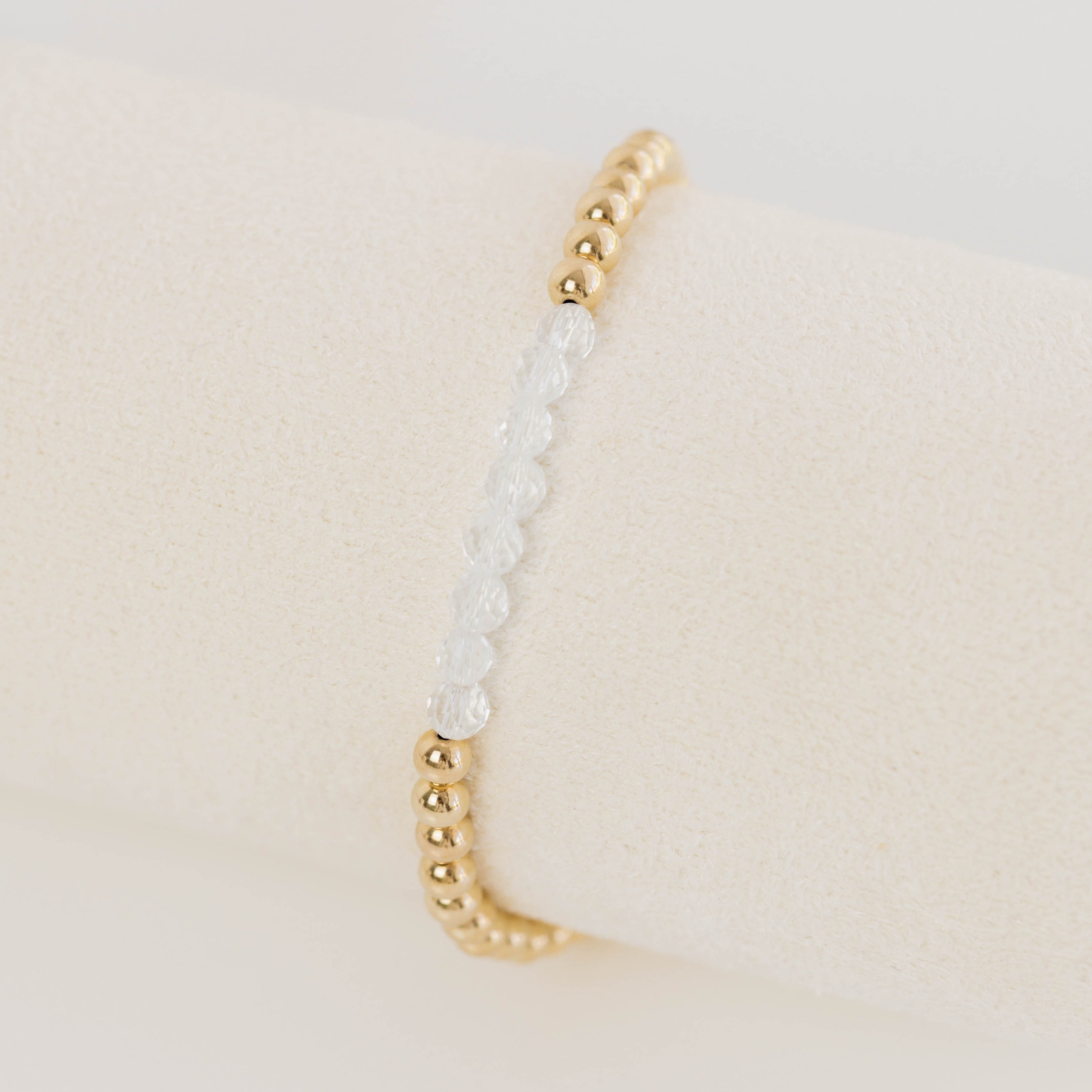 Crystal Quartz Abundant Joy Bracelet