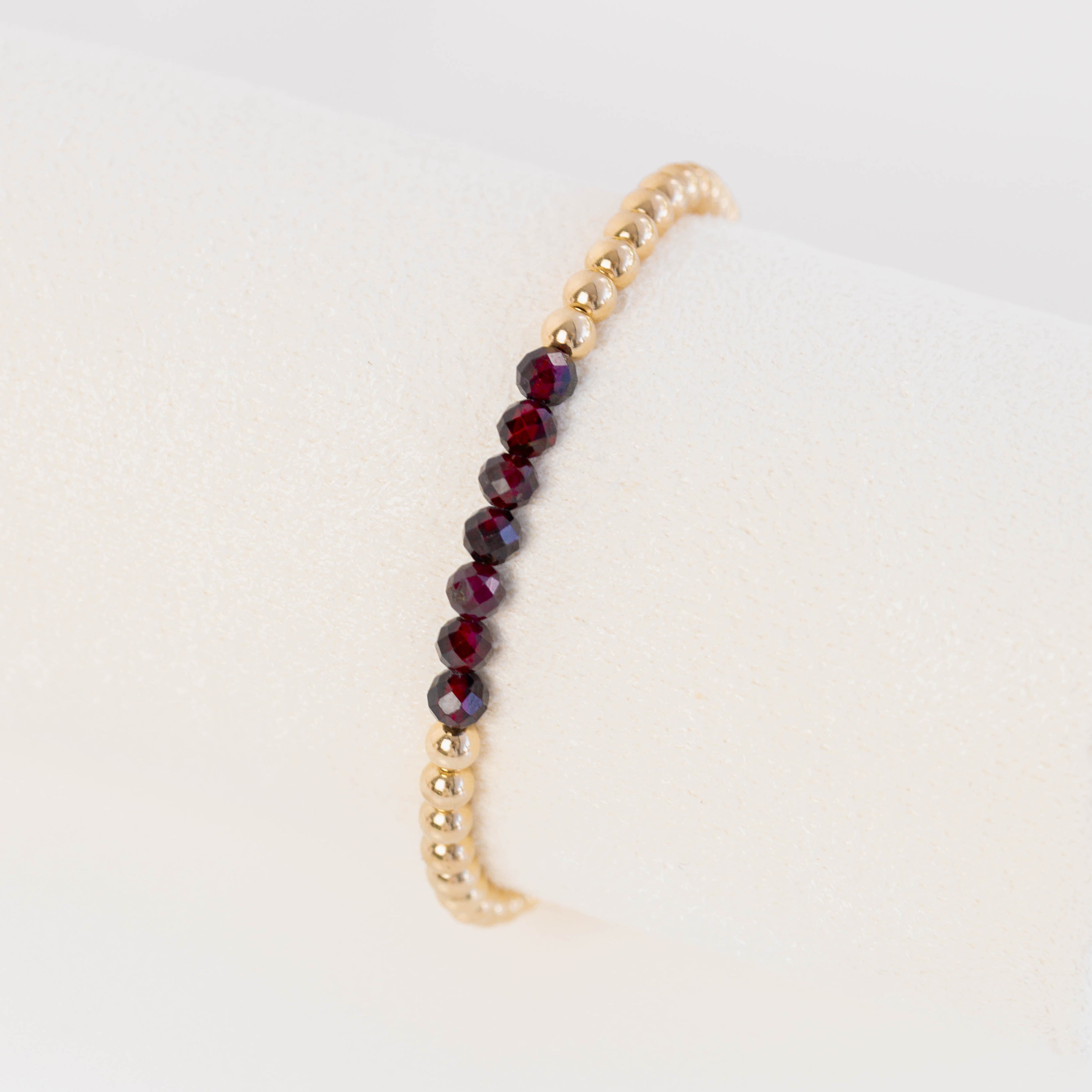 Garnet Abundant Joy Bracelet