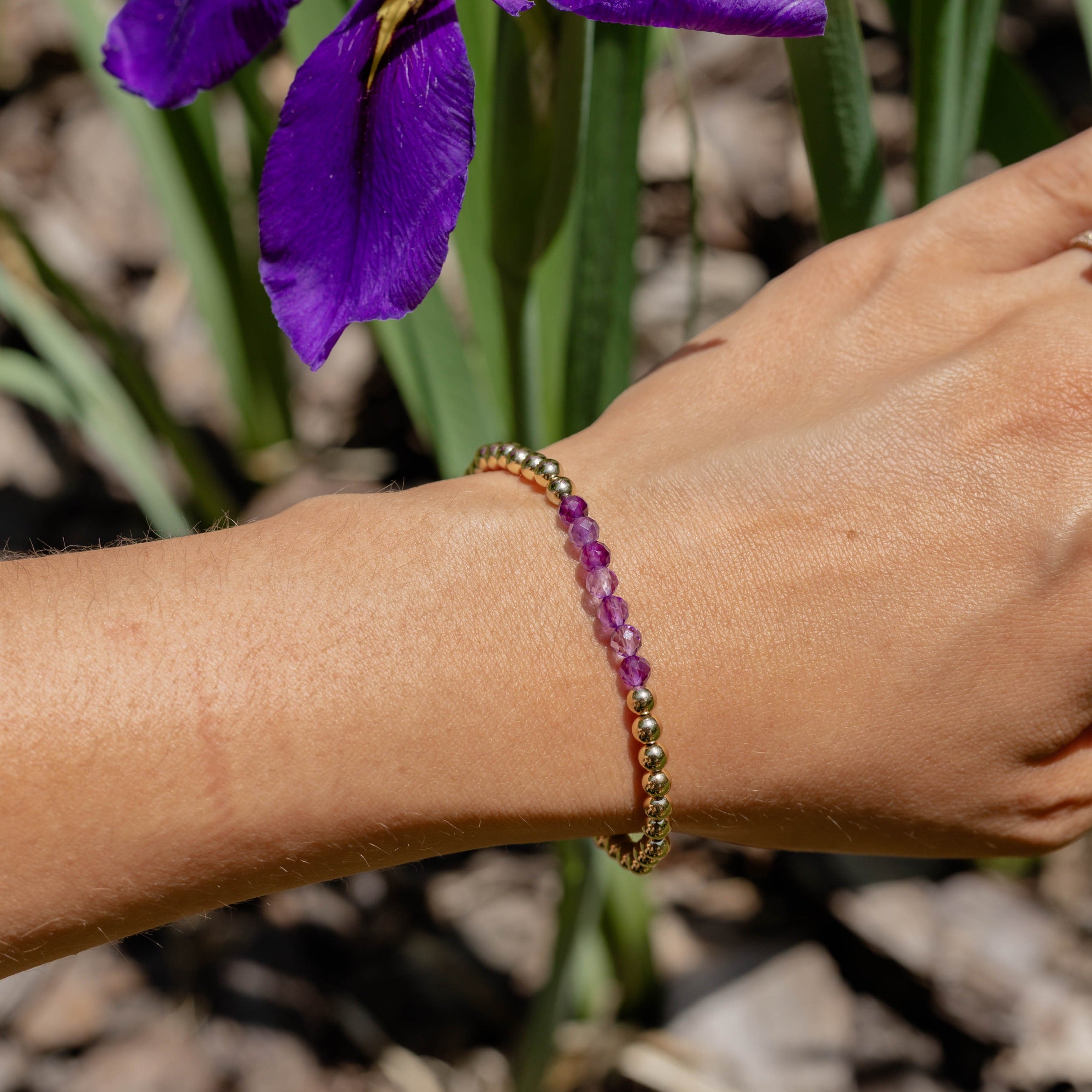 Amethyst Abundant Joy Bracelet