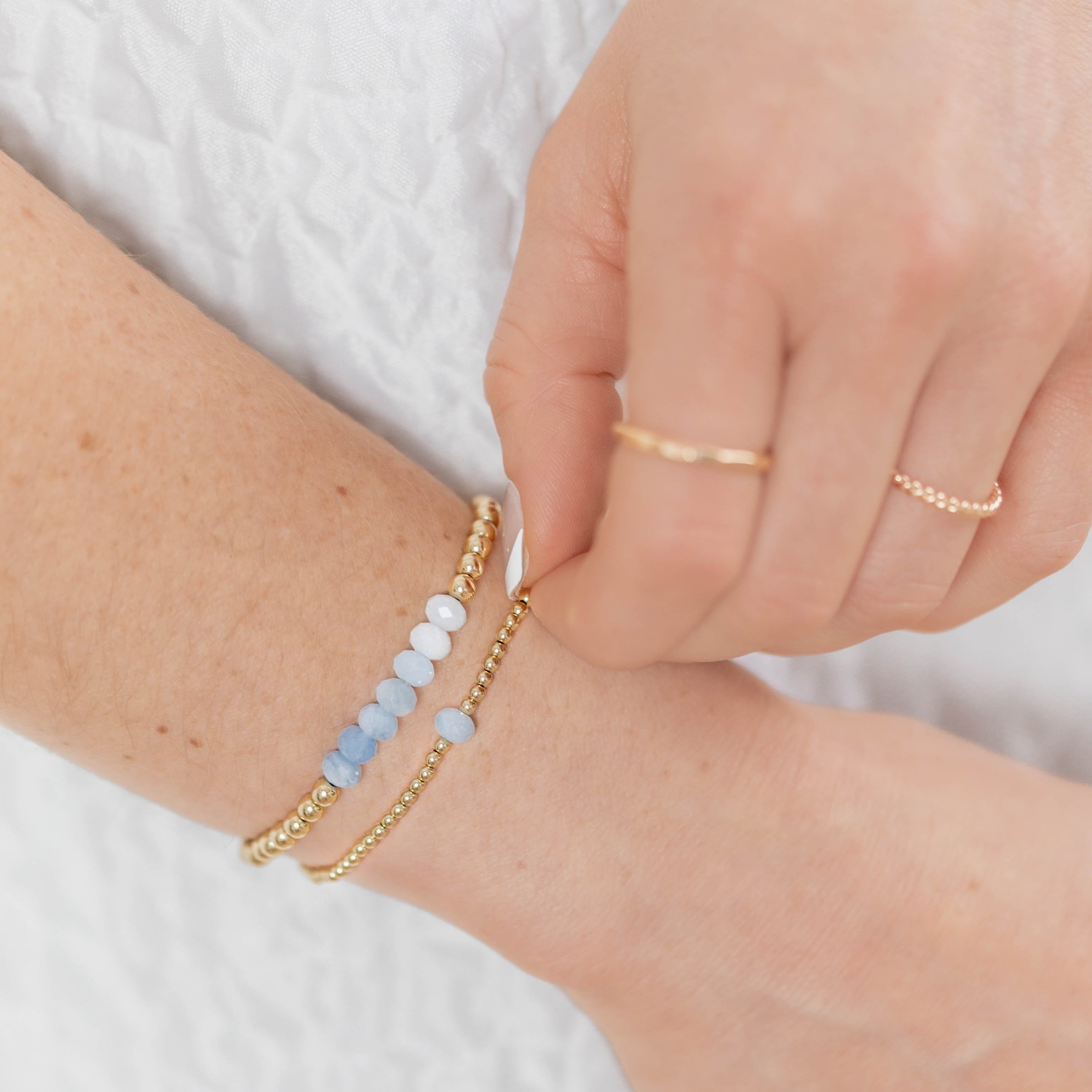 Aquamarine Abundant Joy Bracelet