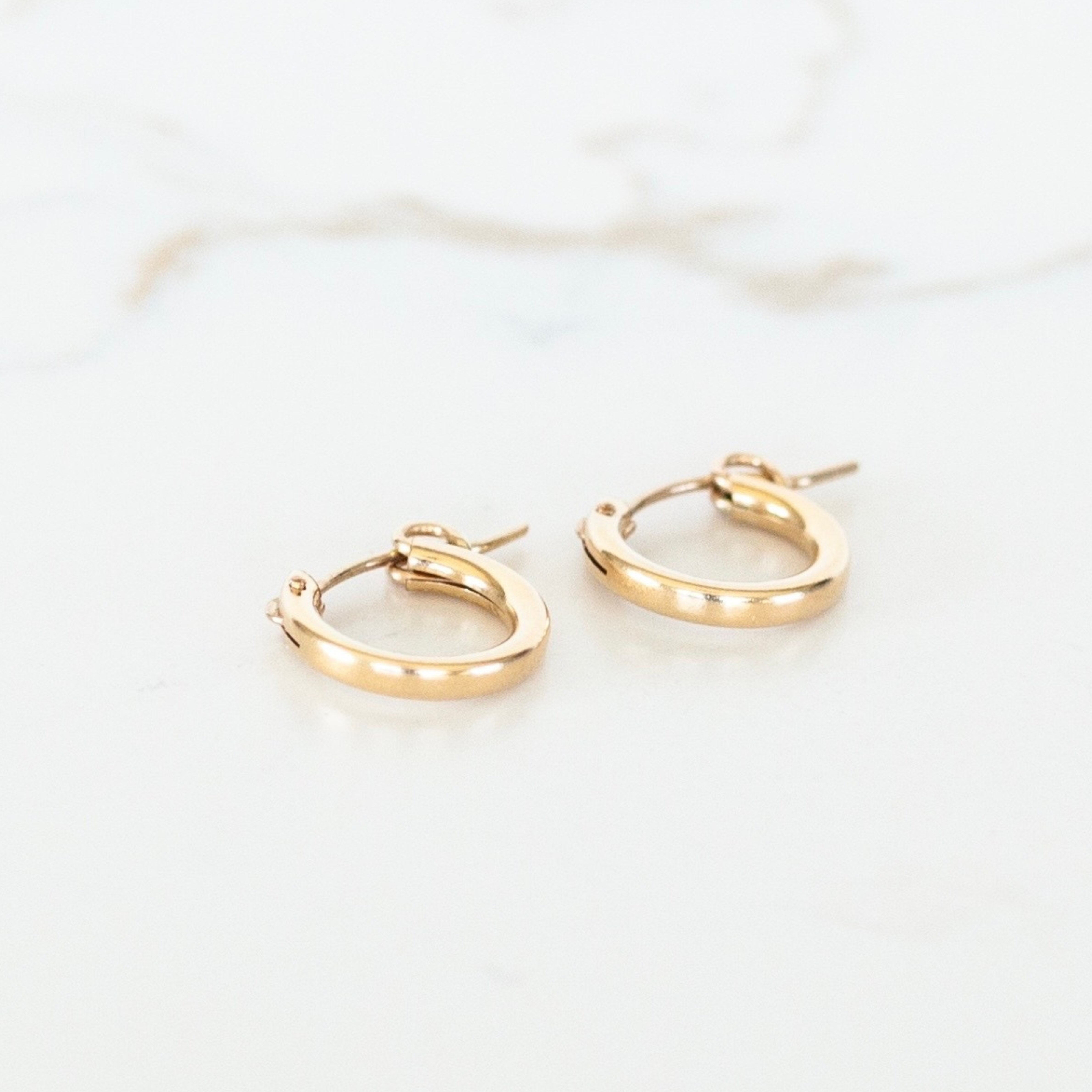 Little Love Knot Hoops