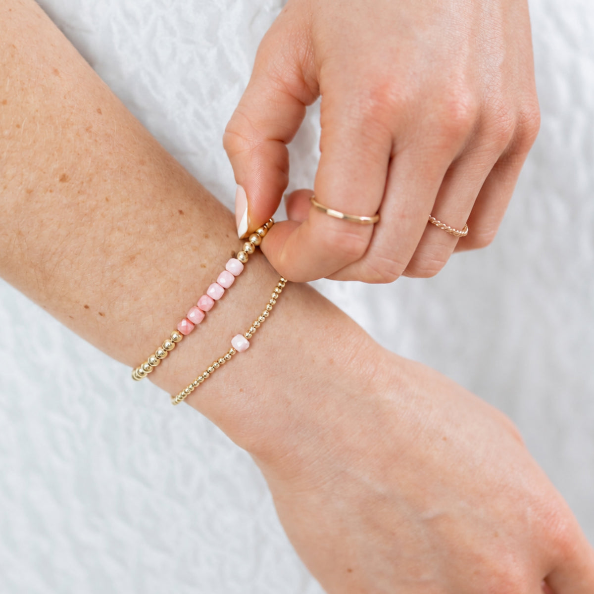Pink Opal Abundant Joy Bracelet