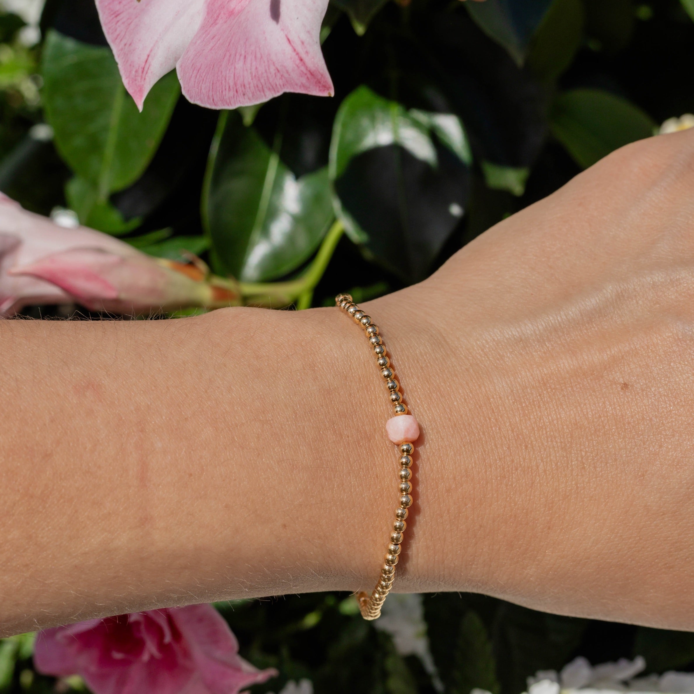 Pink Opal Simple Joy Bracelet
