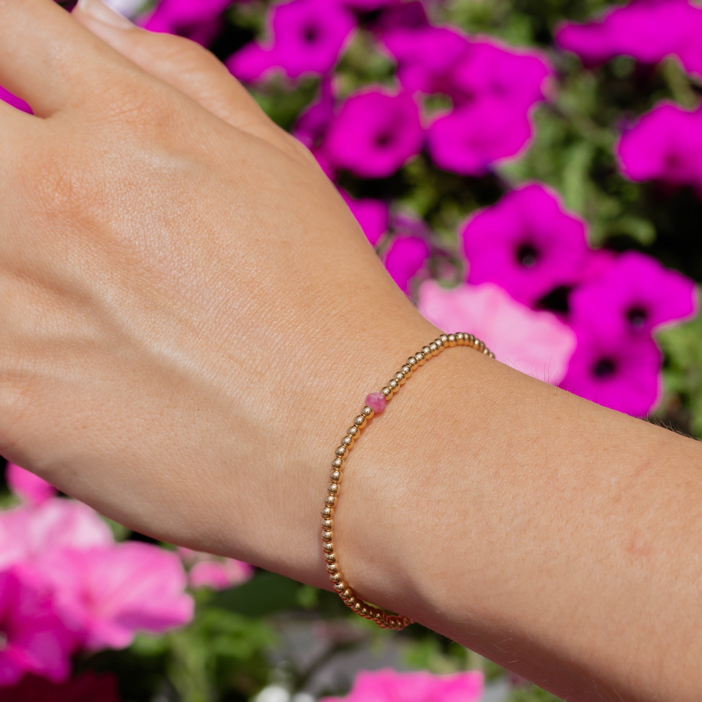Ruby Simple Joy Bracelet