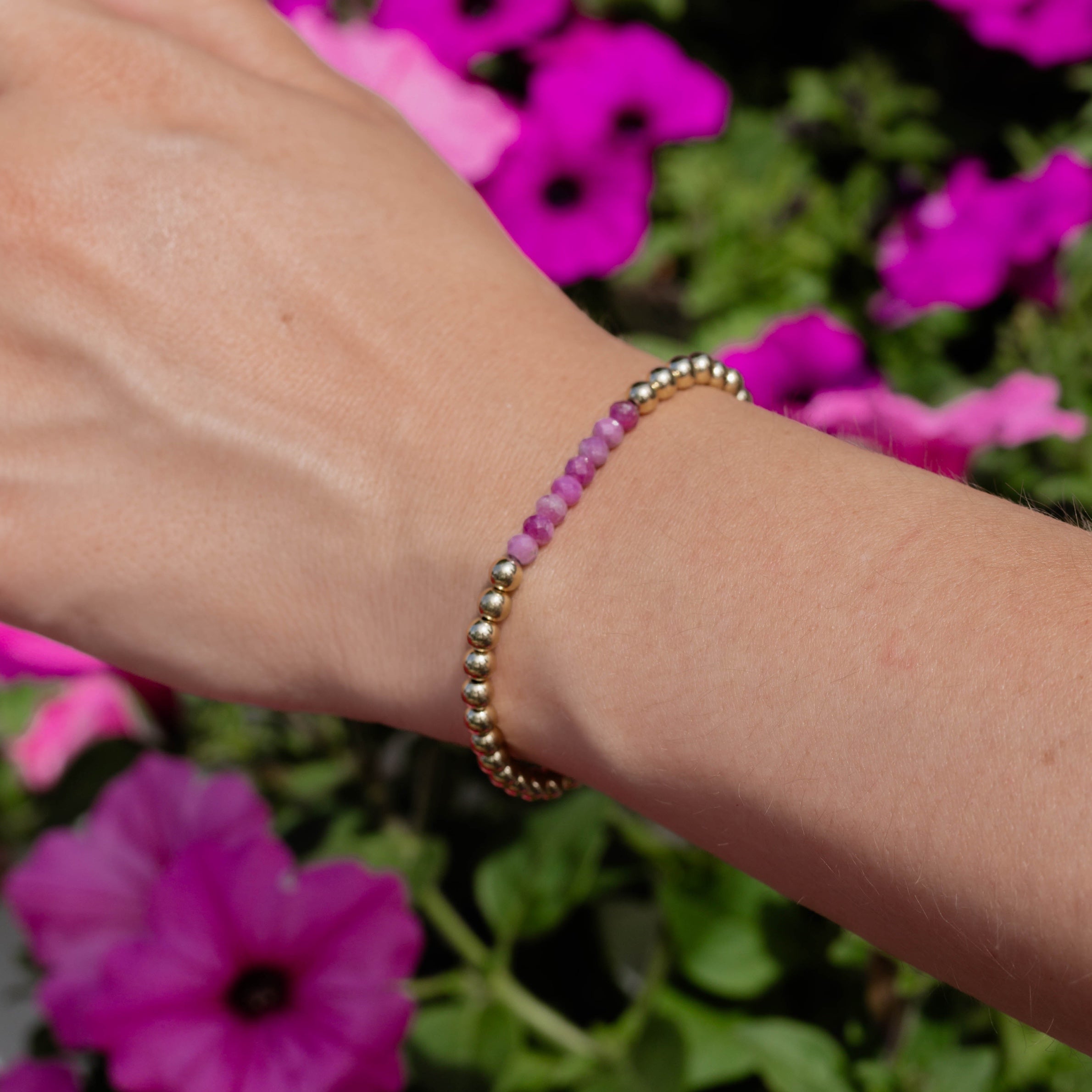 Ruby Abundant Joy Bracelet