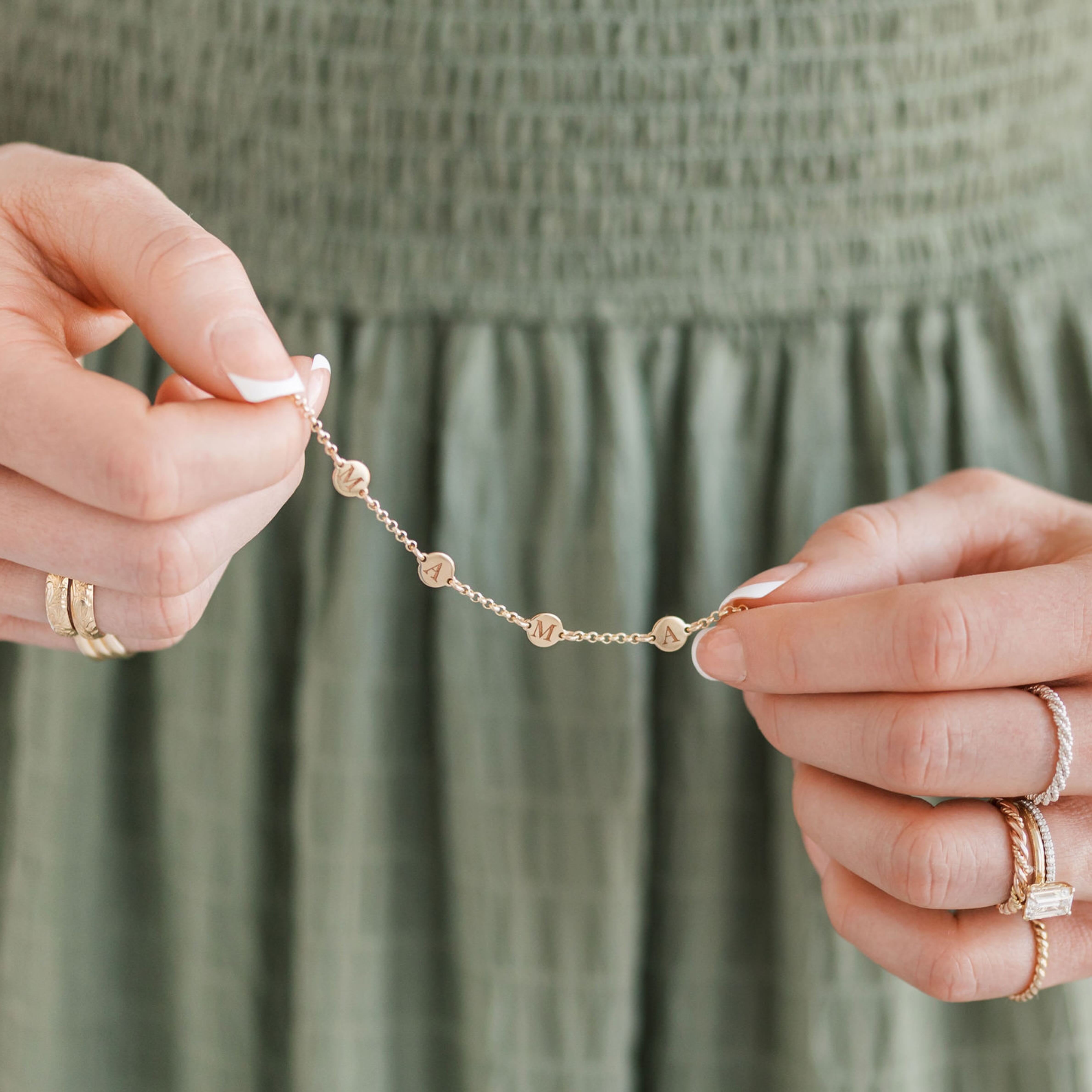 Beloved Initials Bracelet