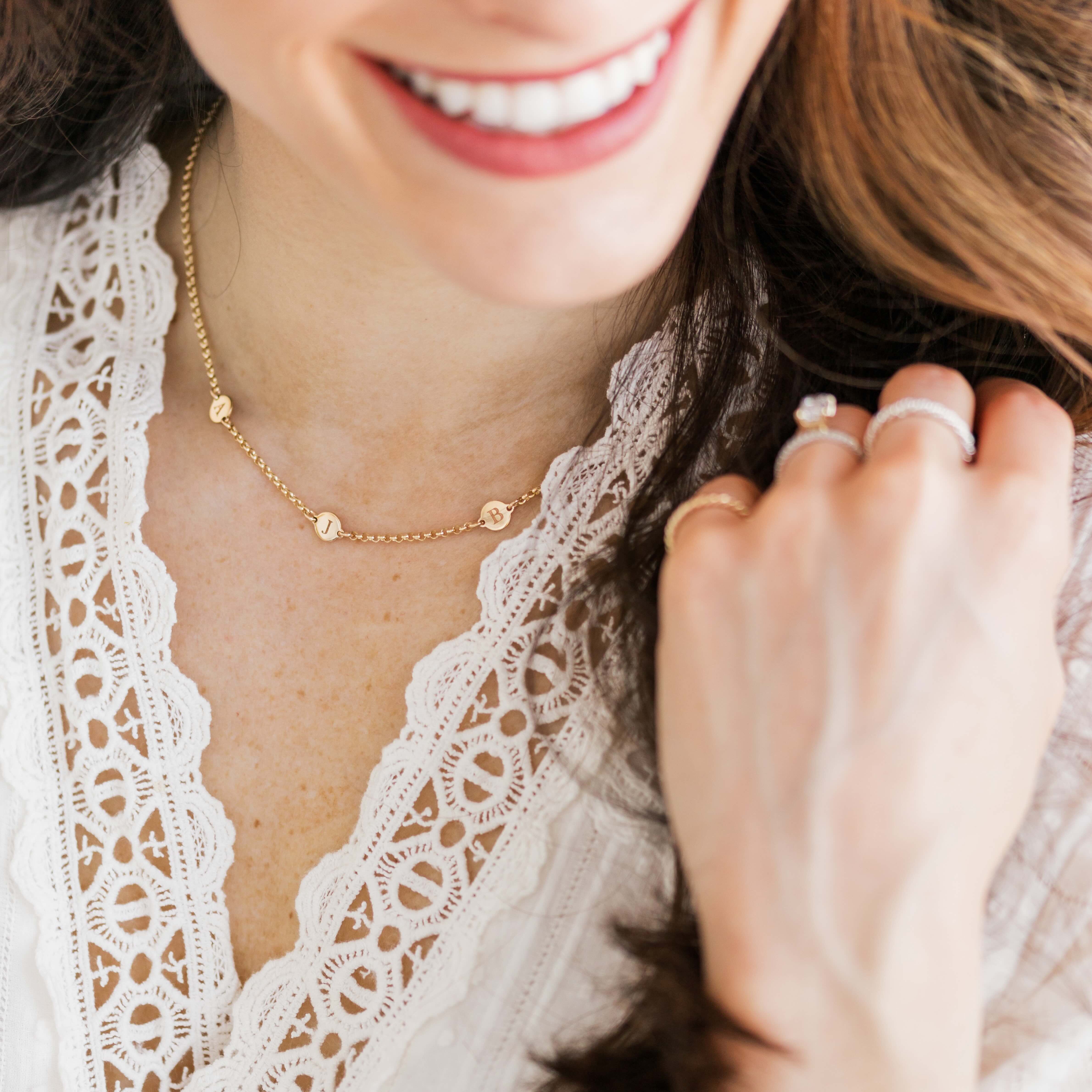 Beloved Initials Necklace