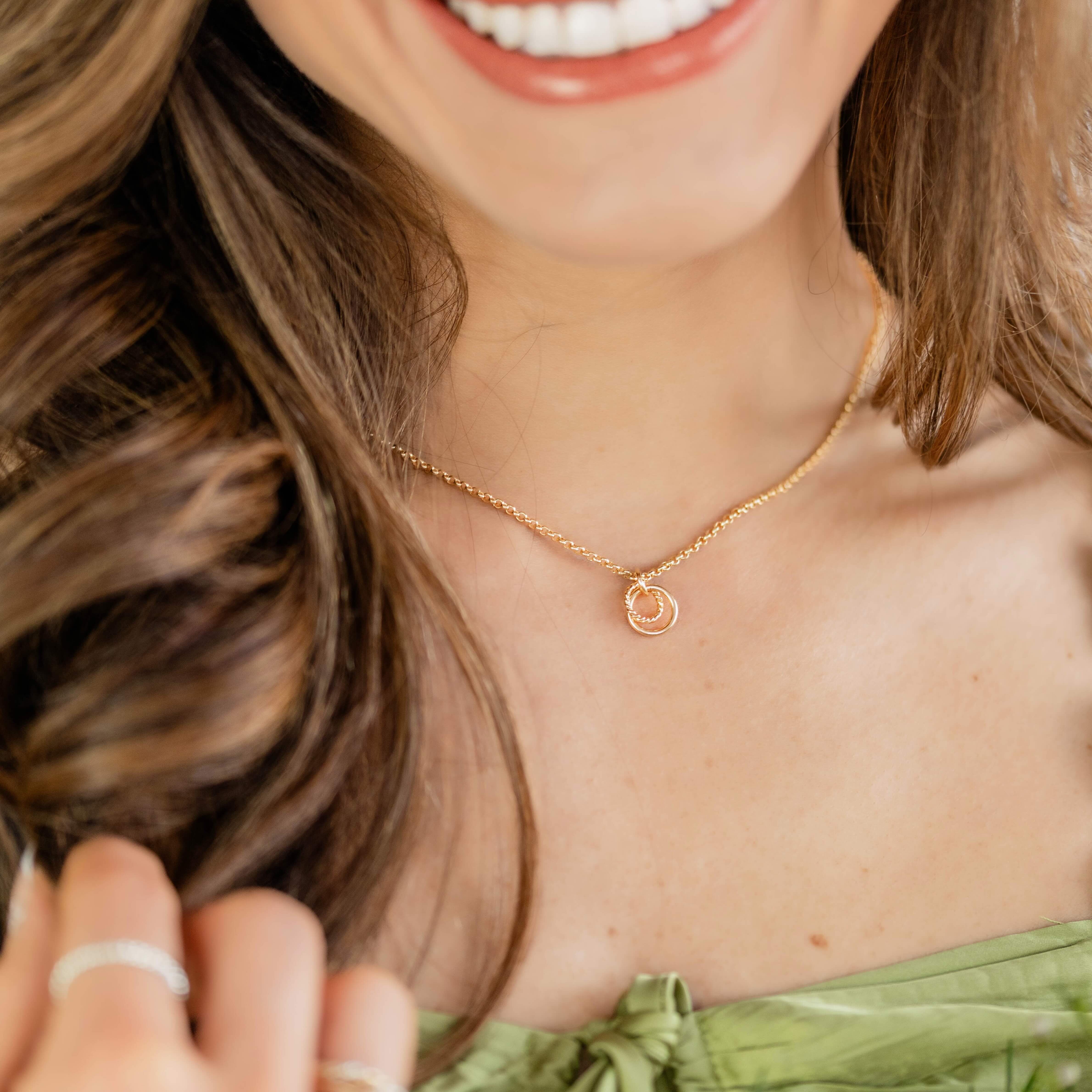 Mother Daughter Necklace