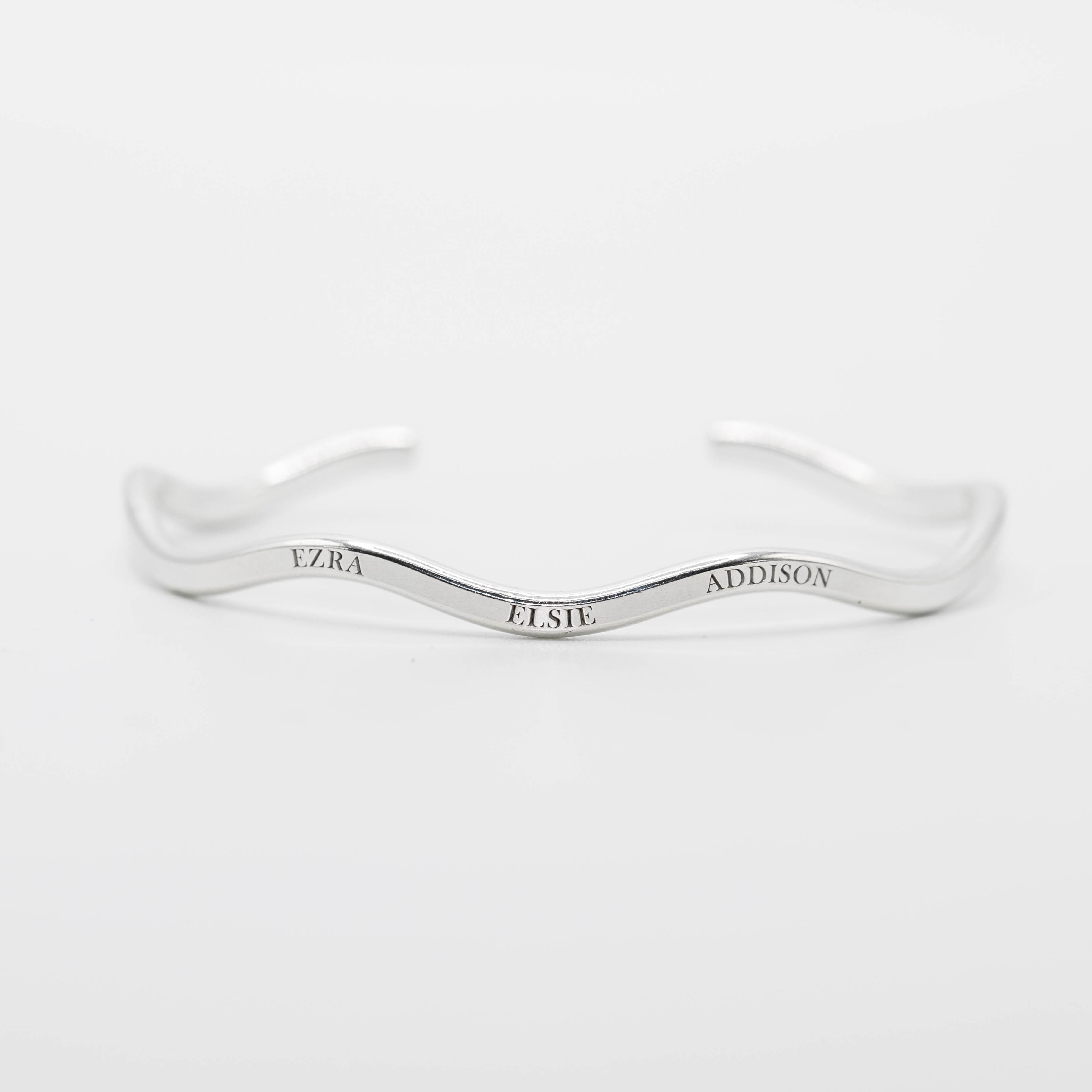 Ripple Name Cuff