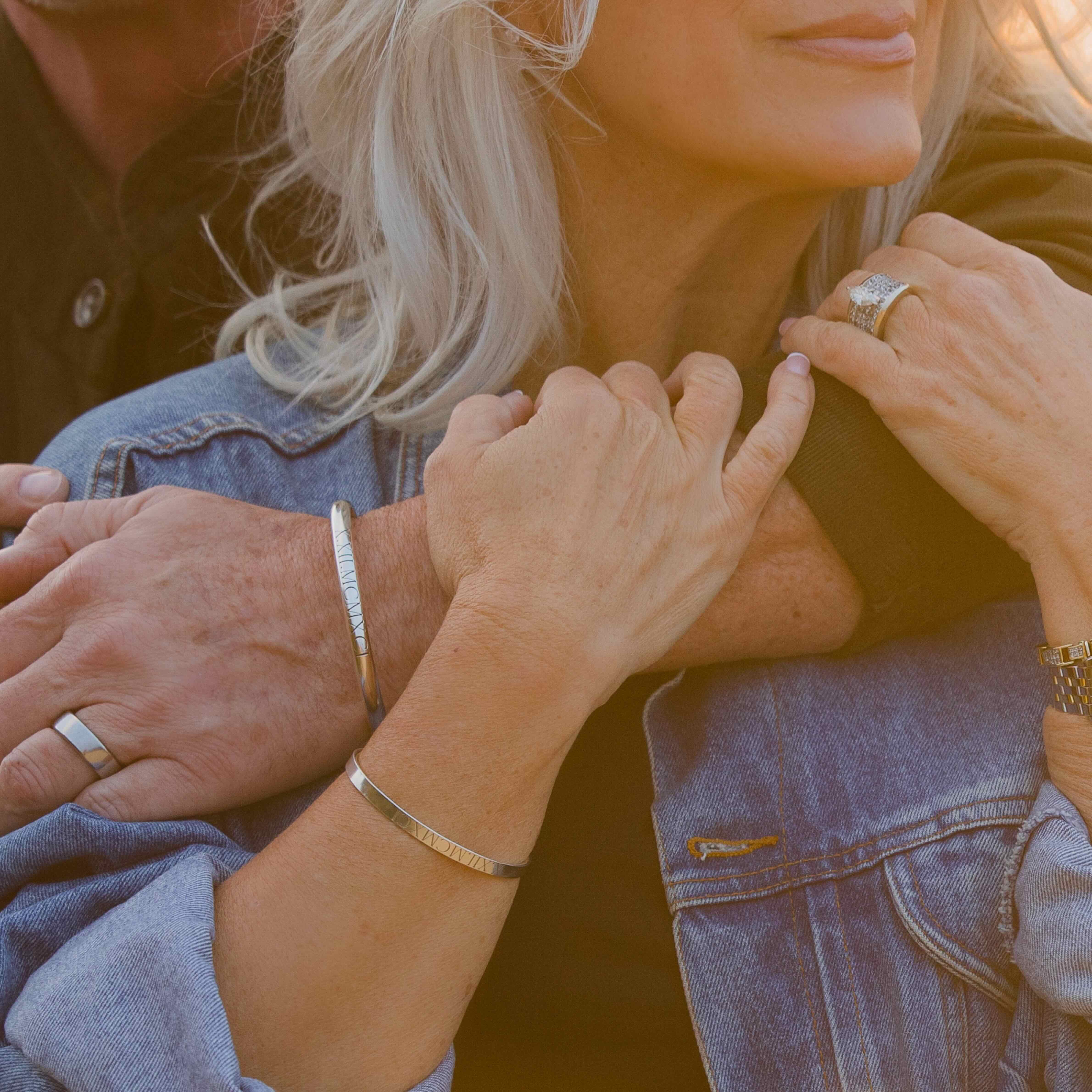 Roman Numeral Cuff