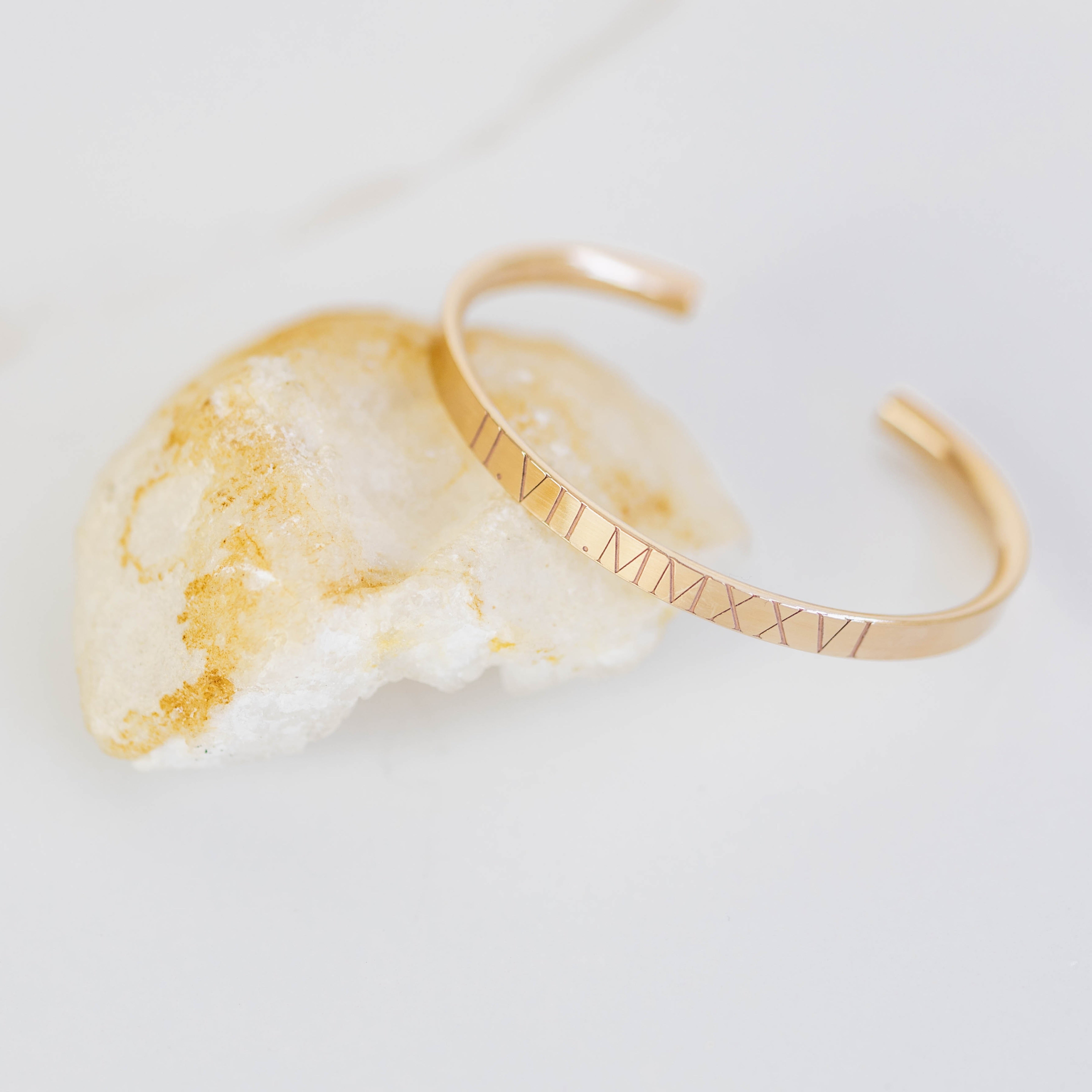 Roman Numeral Cuff