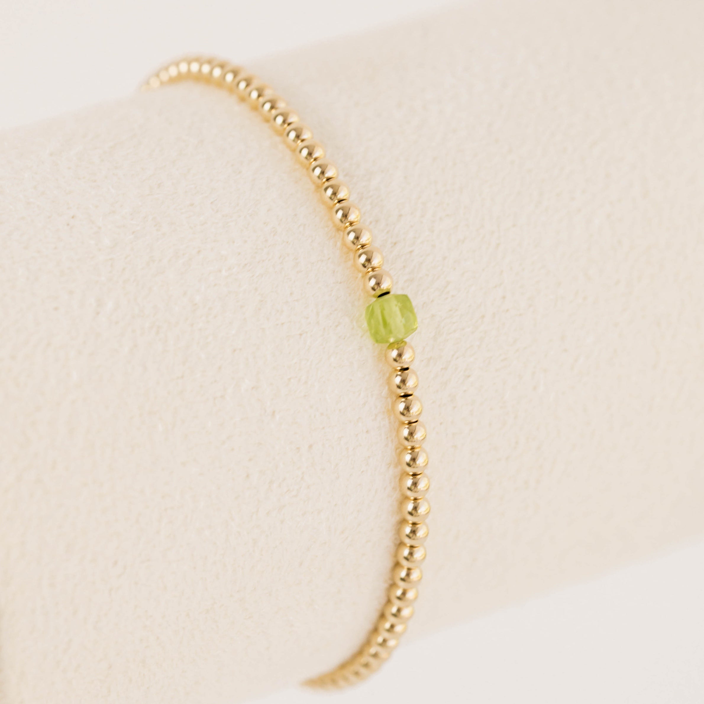 Peridot Simple Joy Bracelet
