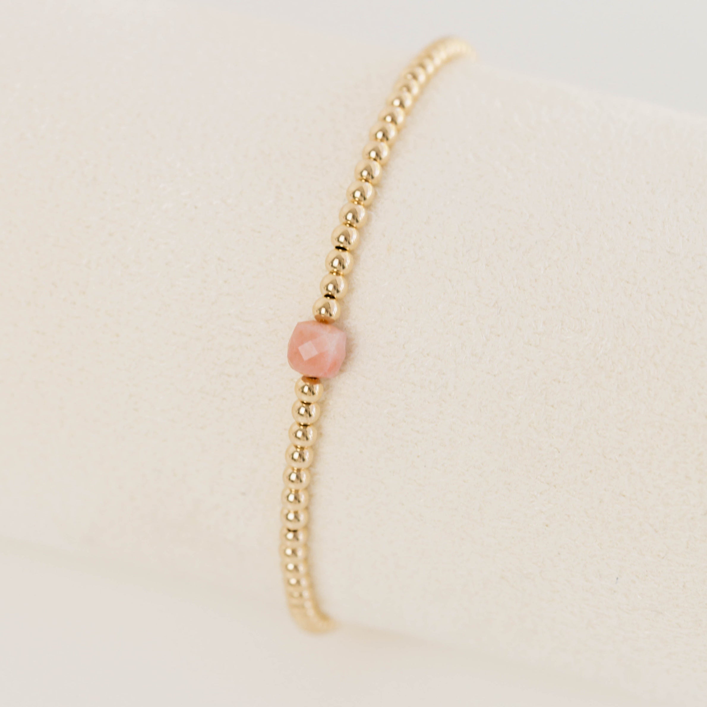 Pink Opal Simple Joy Bracelet
